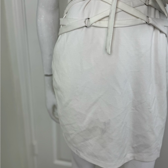 H:OURS Ivory Ralph Bodycon Dress sz Large Cream Cocktail Womens. A19 - Picture 8 of 14